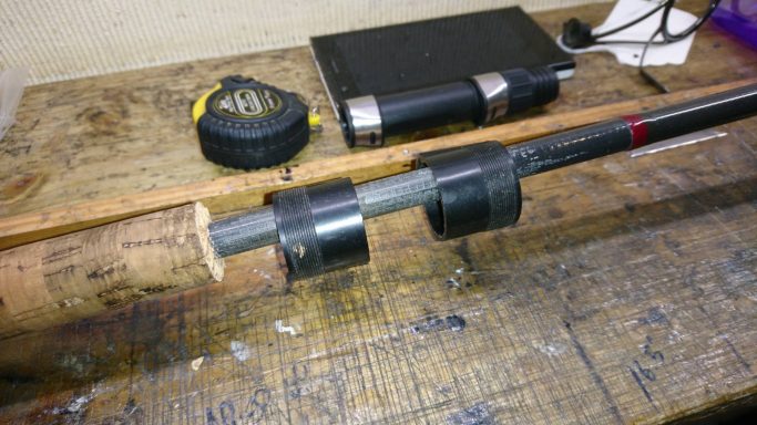 Sliding reel fittings removal 
