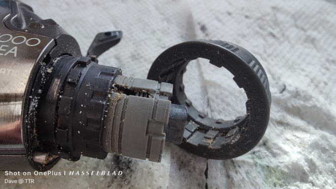 Shimano XTEA rear drag